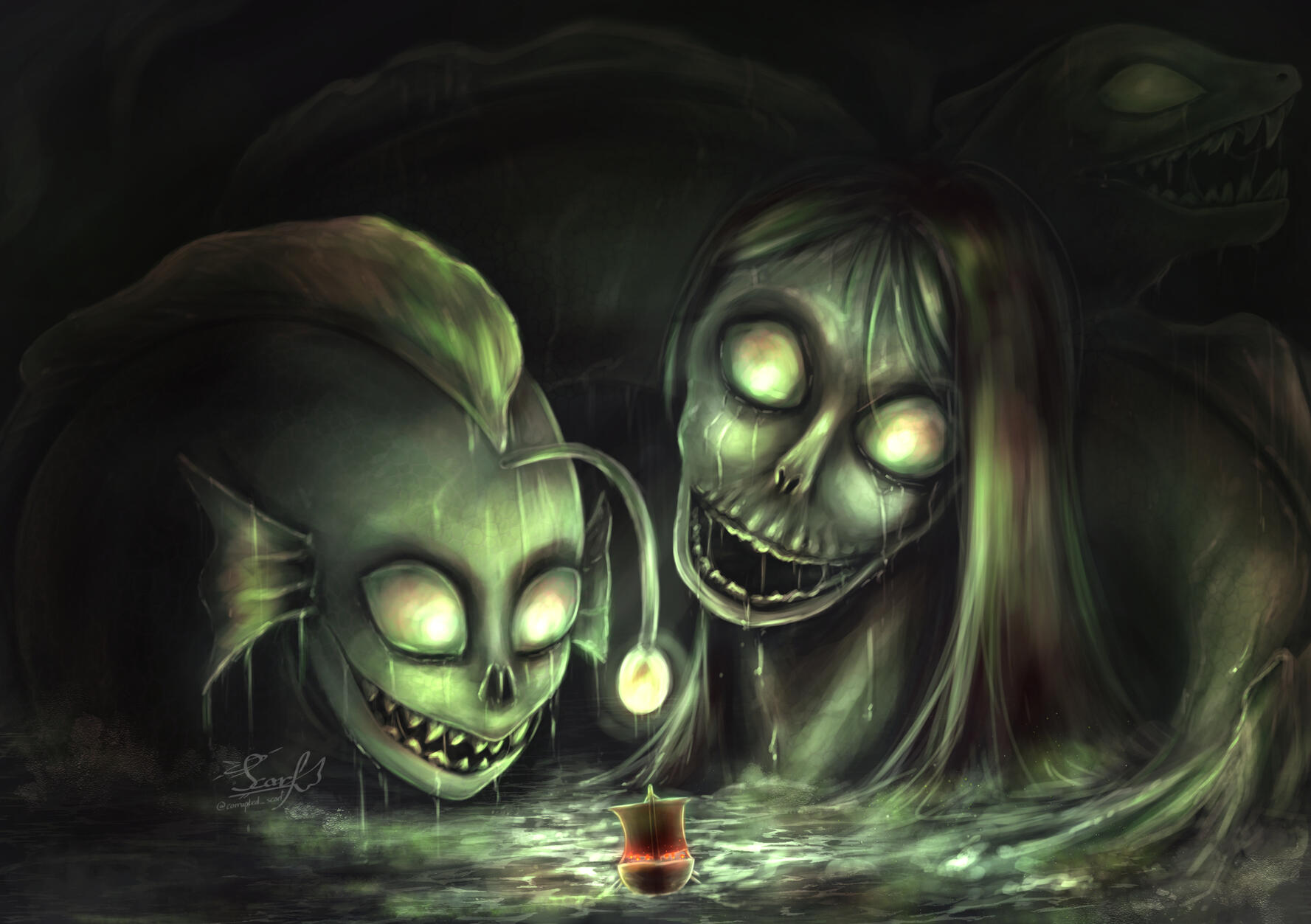 EPIC:The Musical - Scylla (redraw)