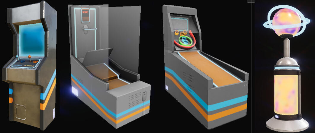 Props (Textures by me)