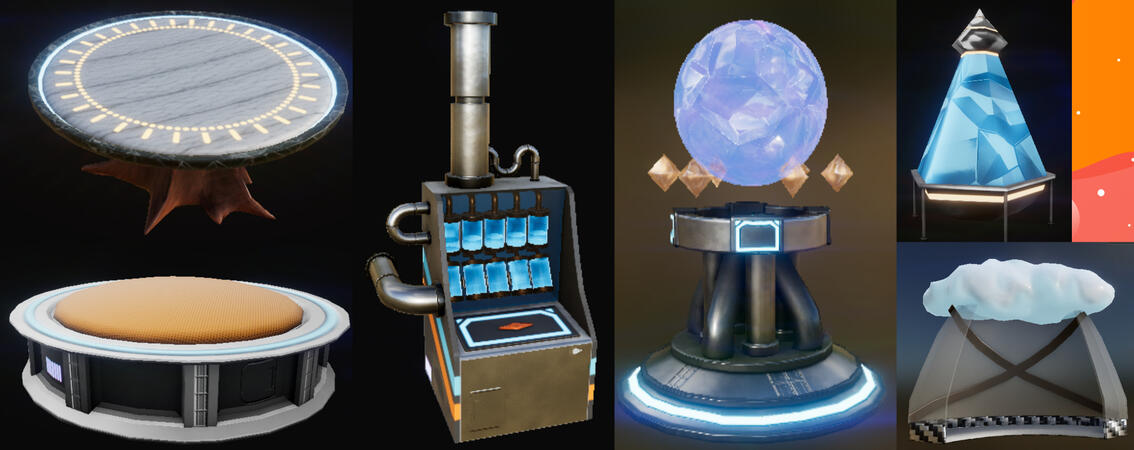 Props (Textures by me)